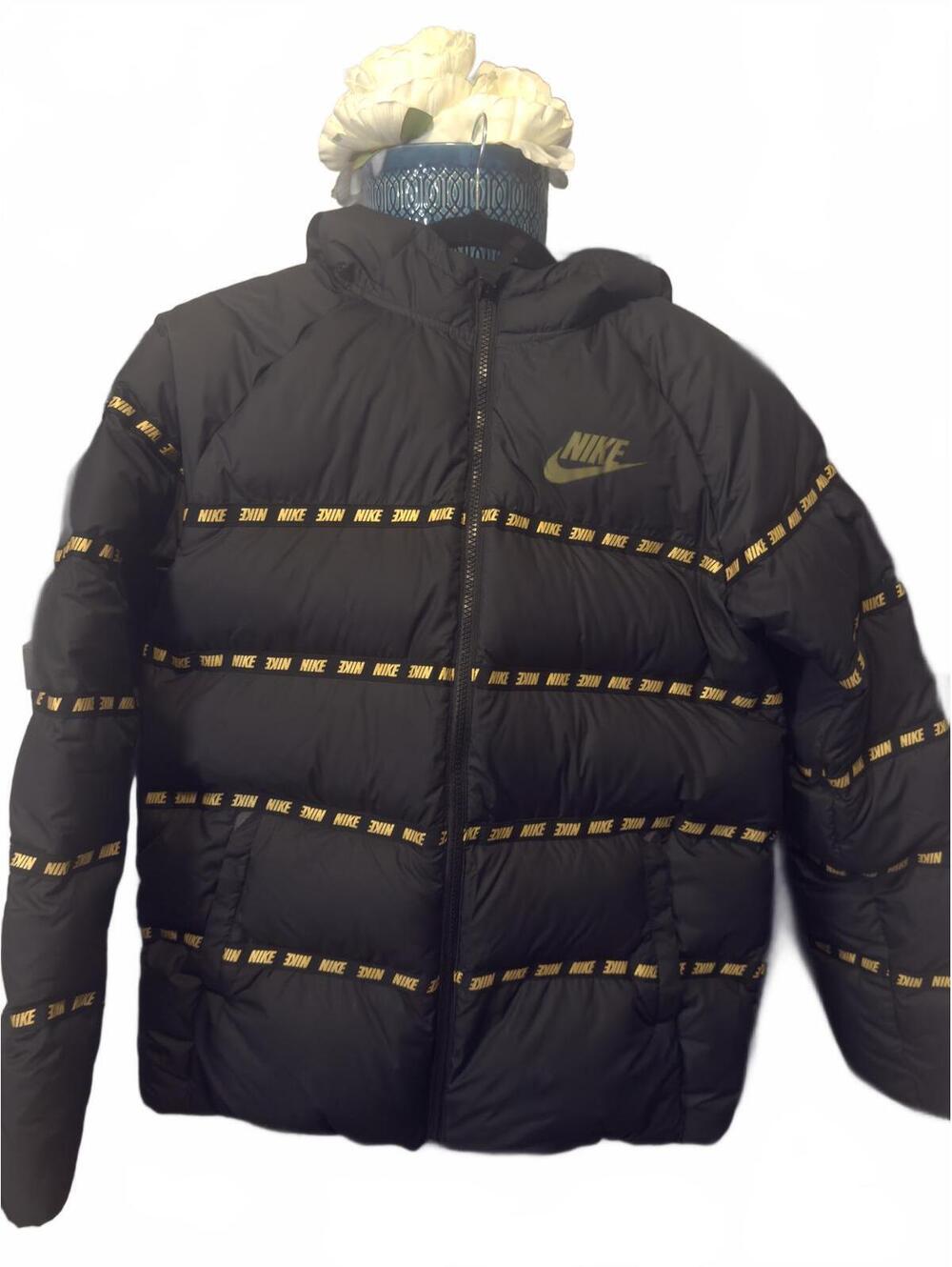 Nike Boy’s Jacket Standard Fit Puffer Black XL